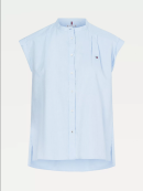 Tommy Hilfiger Dame - OXFORD RELAXED SHIRT NS
