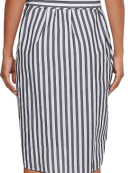 Tommy Hilfiger Dame - COT POPLIN KNEE SHIRT DRESS SS