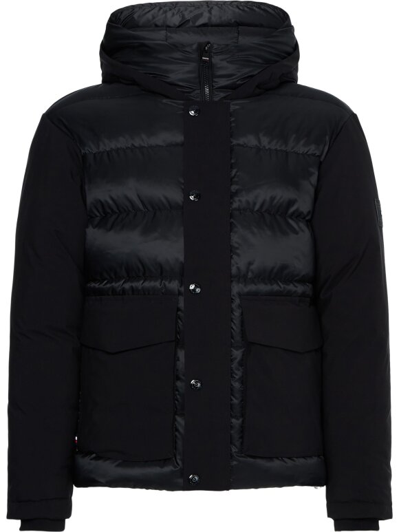 Tommy Hilfiger - Tech Mix Media Hooded Jacket