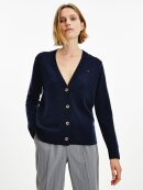 Tommy Hilfiger Dame - Wool Cashmere Short Cardigan