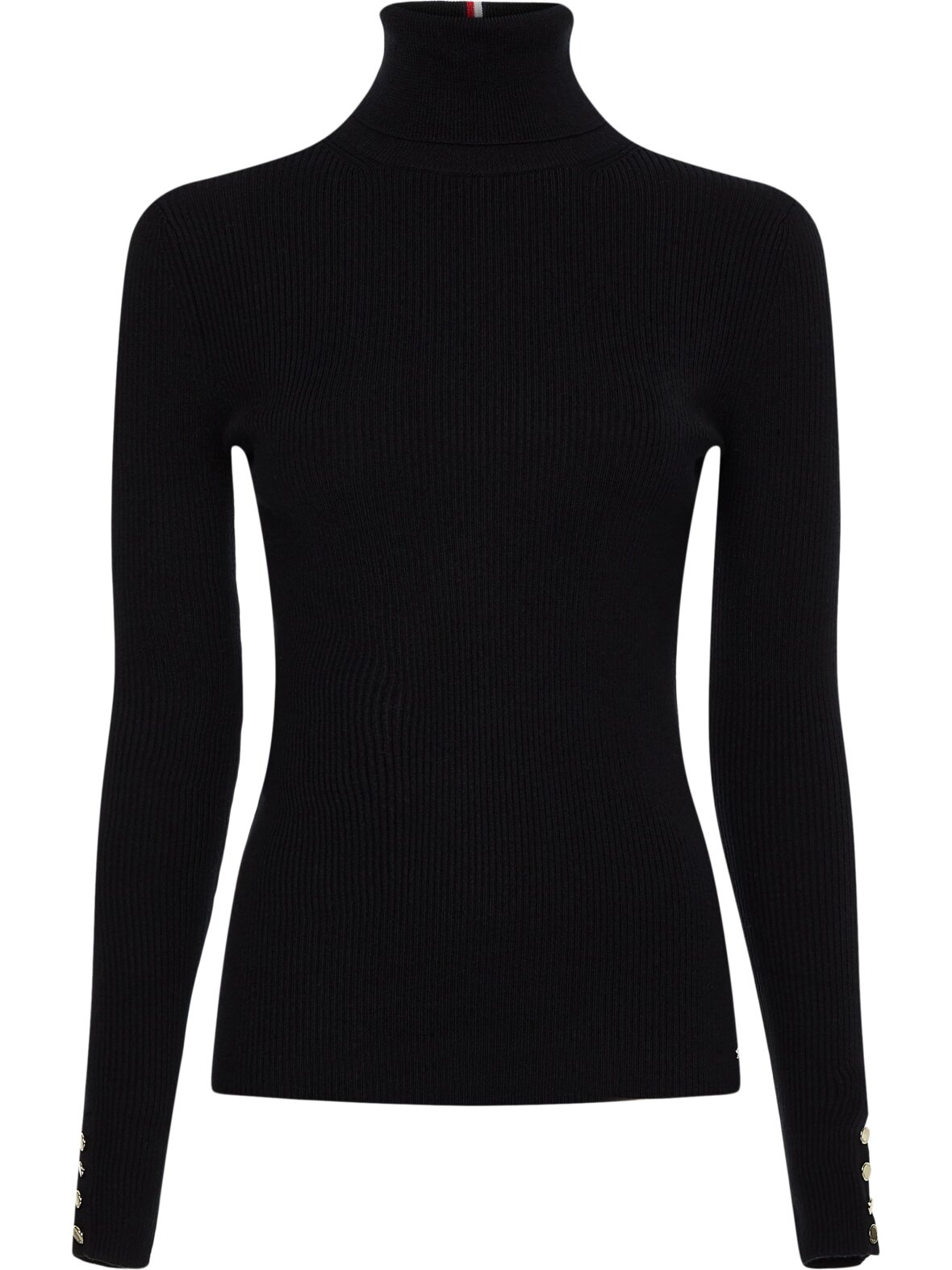 Christensen - Lyocell Wool Roll-NK Sweater - Rullekrave trøje Hilfiger