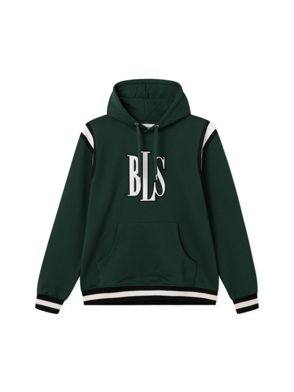 BLS HAFNIA - Og panel logo hoodie