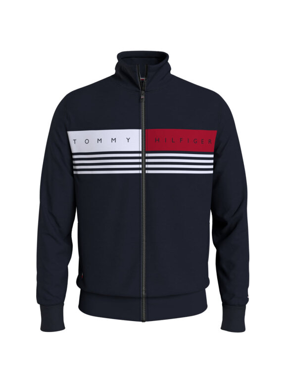 Tommy Hilfiger - Logo zip through