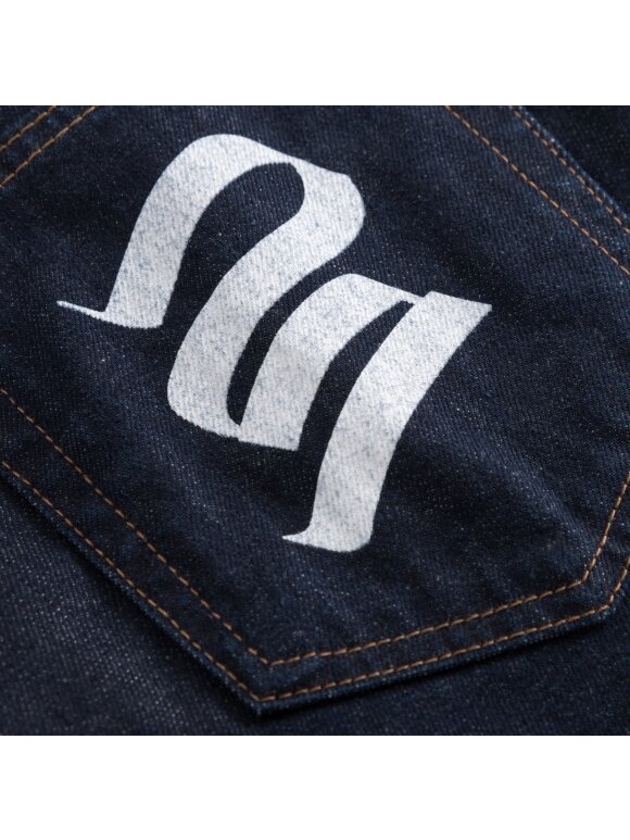 BLS HAFNIA - Lettering jeans