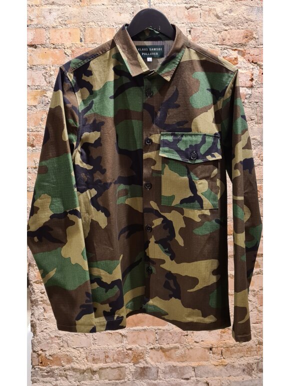 PULLOVER - camo shirt