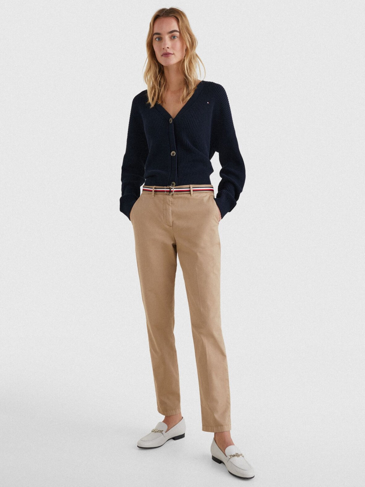 Christensen - Hailey Slim CO Tencel Chino - Bukser fra Tommy Hilfiger