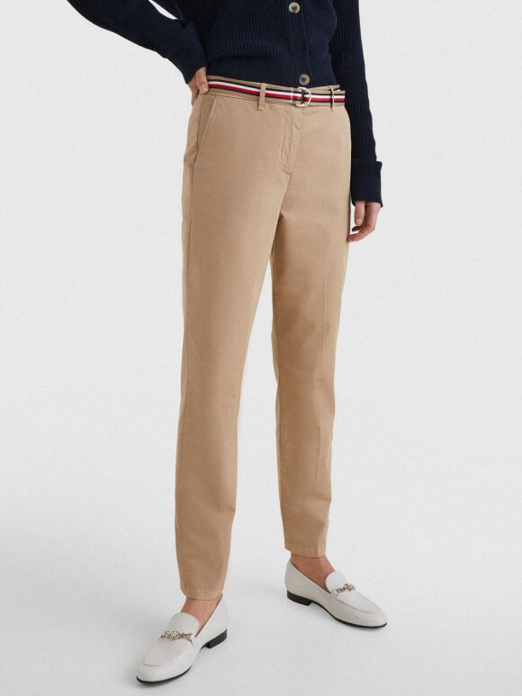 Tommy Hilfiger Dame - Hailey Slim CO Tencel Chino