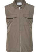 CASUAL FRIDAY - Otto padded vest with zipper