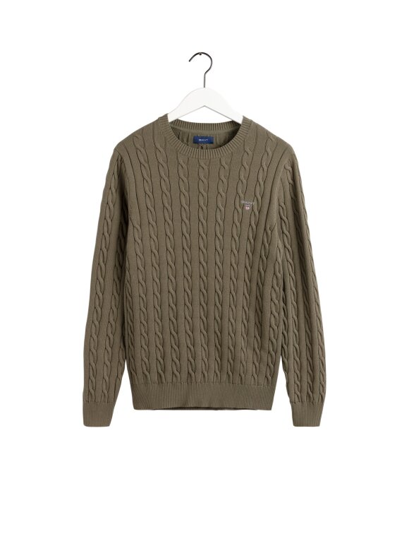 Gant - Gant Cotton cable c-neck